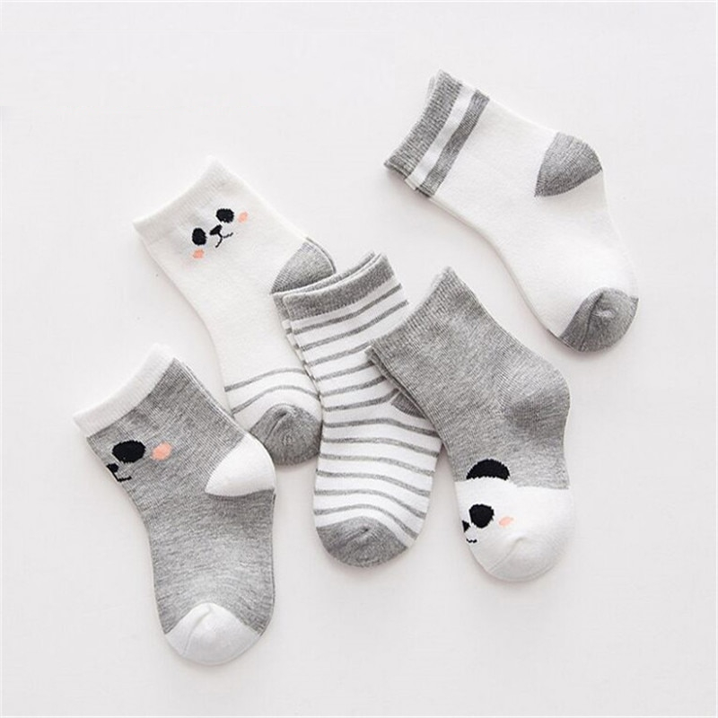 Cotton Striped Toddler Socks